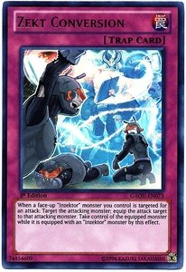 Yu-Gi-Oh! - Zekt Conversion (GAOV-EN073) - Galactic Overlord - 1st Edition - Ultra Rare