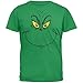 Big Grinch Face Green Adult T-shirt Tee Large