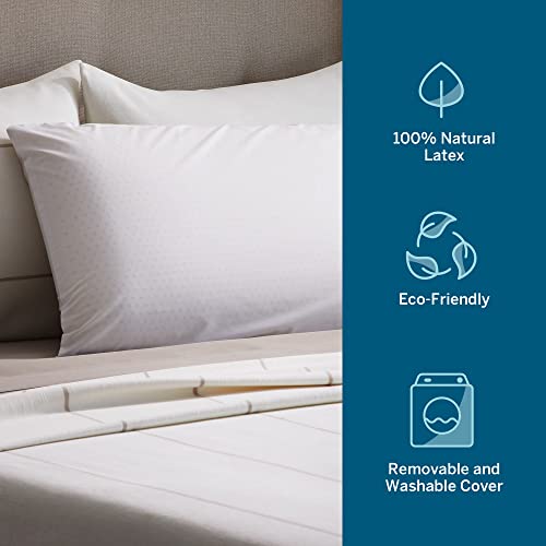 LUCID Talalay Latex Foam Pillow MidLoft Medium Plush Feel