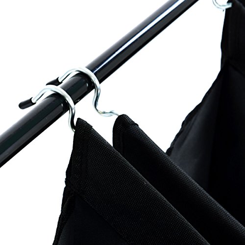 4 Bag Laundry Rolling Sorter Cart Hamper Organizer Compact Basket Heavy Duty