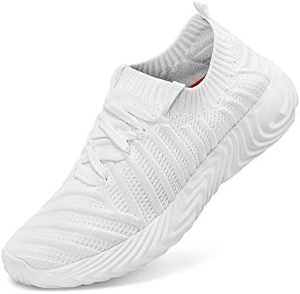 Women's Running Shoes Slip Resistant Work Shoes Lightweight Lace Up Sneakers