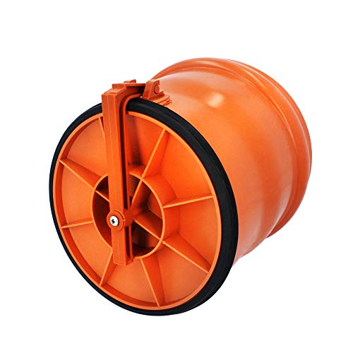 PEŠTAN Froschklappe Rückstauklappe Ø DN 250 mm Orange | Auslaufstück Für HT KG Dränage Rohr Kanal | Abfluss Abwasser PP…