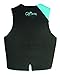 O'Brien Focus Women's Neoprene Life Jacket, Aqua, Medium