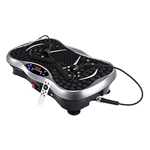 POKAR-Vibration-Plate-Fitness-Vibration-Device-Full-Body-Training-Device-Non-Slip-Large-Surface-Including-Training-Bands POKAR Vibration Plate Fitness Vibration Device Full Body Training Device Non-Slip Large Surface Including Training Bands