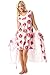 Casual Nights Women's Sleepwear 2 Piece Nightgown and Robe Set