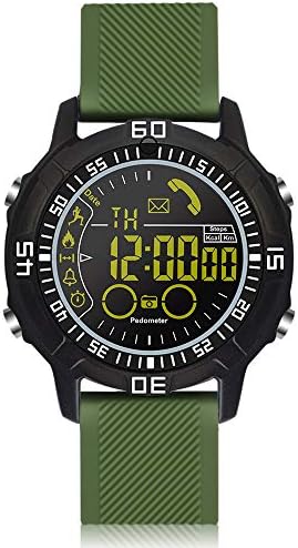 ROADTEC Digital Smart Watch, IP67 Waterproof 5ATM Bluetooth 4.0 Sport Smartwatch with Call SMS Notification Pedometer Remote Camera for iOS Android …