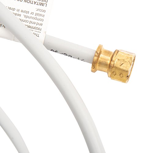 PEX Ice Maker Installation Kit - 25 Feet of Tubing For Appliance Water Lines With Self Piercing Saddle Valve For Quick Installation, 1/4" Compression Fittings, Flexible Hose For Potable Drinking Water - Thumbnail 5