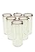 Weck 908 Cylindrical Jar, 1 Liter - Set of 6