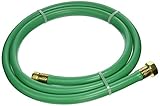 Swan Products LOLH5806FM Hose Reel Leader Hose with Male and Female Connections 6' x 5/8", Green