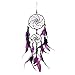Dream Catcher, Handmade Purple Circular Net Wall Hanging Ornament Decorations for Kids Girls Home Bedroom Car -4.3