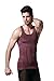 GKVK Mens Slimming Body Shaper Vest Shirt Abs Abdomen Slim, Purple, M(chest...