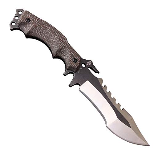 HX OUTDOORS D-123vg Trident VG10 Field Survival Knife Army Knife Outdoor Tactical Straight Knife Knife self-Defense Survival Knife