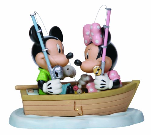 Precious Moments, Disney Showcase Collection, Hooked On You, Bisque Porcelain Figurine, 132701