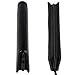 Neverland Beauty 1pc Hair Scissors Bag Leather Barber Salon Cases for hair scissors Hairdresser Accessories Shears Handbag Holder Styling Tools Storage Case (Black)