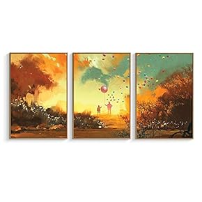 NWT Framed Canvas Wall Art for Living Room,...