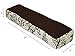 YogaAccessories Pranayama Cotton Yoga Bolster, Pecan Leaf Brown