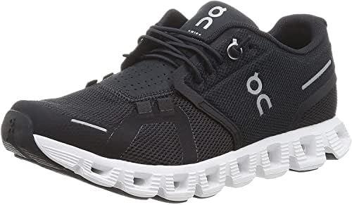 Amazon.com | On Men's Cloud 5 Waterproof Sneakers, Black/Black, 9