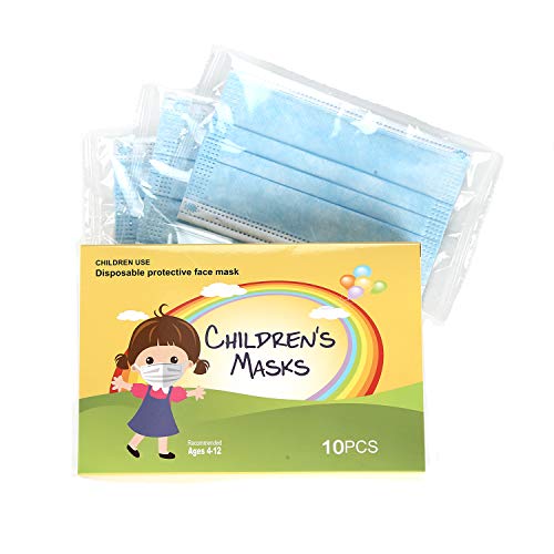 Children Face Mask 10 Pack Individually Packaged Ages 412 Disposable 3