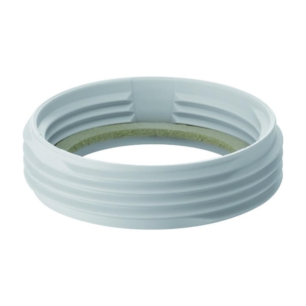 Schläfer 619711 | Low Siphon Reducer 1 1/2 to 1 1/4 in Plastic, Siphon Adapter, Sink Drain Reducer, Space Saving Siphon Reducer 1 1/2 Male / 1 1/4 Female