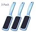 Docbrother - 3 pack Perfect Pedicure Foot File - Pedicure Rasp Callus Remover Cracked Skin Callus on Feet Rasp