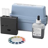 Hach pH Test Kit, Model 17N, 4.0&ndash;10.0 pH Range, 147011 | 0.5 pH Increments, Color Disc Wide Range Indicator Method, 300 Tests, Includes Indicator, Color Disc, Comparator Box