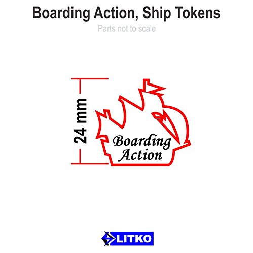 Boarding Action, Ship Tokens (10)