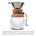 Apace Pour Over Coffee Filter - Reusable Stainless Steel Drip Cone Coffee Dripper - Paperless Strainer for Chemex and Other Coffee Makers