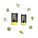 RayHom D Batteries Rechargeable 10,000mAh Ni-MH High Capacity Battery (6 Pack)