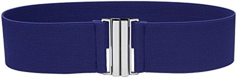 Syuer Womens Wide Elastic Waist Belt Cinch Belt Trimmer Stretch Waistband