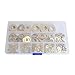 Flat Brass Washer M2 M3 M4 M5 M6 M8 M10 M12 M14 Assortment Kit,325pcs