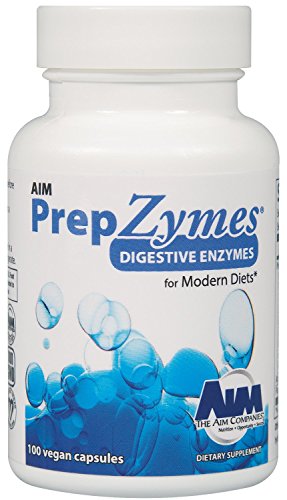 AIM PrepZymes to supplement digestive enzymes, 100 capsules