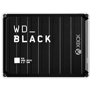 WD_BLACK P10 Game Drive for Xbox 1 TB (1 Maand Xbox Game Pass Ultimate, snelheden tot 130 MB/s, voor Xbox) Zwart met…