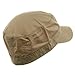 Fitted Cotton Ripstop Army Cap-Khaki Small/Medium