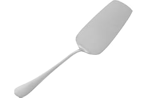 LIFKICH Cake Server Spatula Stainless Steel for Birthday Parties and Catering Wide Metal Pie Server for