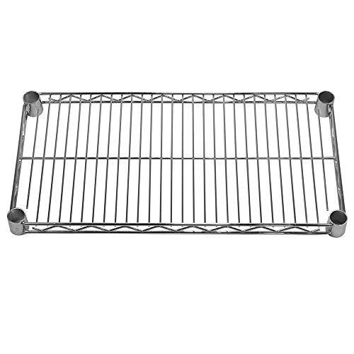 Shelving Inc. 12" d x 24" w Chrome Wire Shelving with 2 Shelves Pricepulse