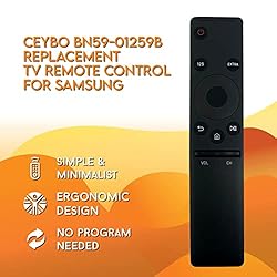 Replacement TV Remote Controller Fit for 4K Smart
