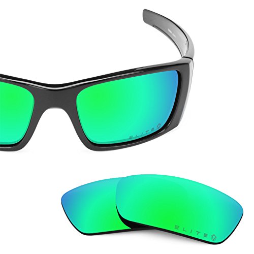 Revant Polarized Replacement Lenses for Oakley Fuel Cell EliteRogue Green MirrorShield