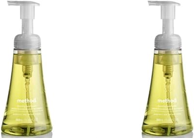 Method Foaming Handsoap Green Tea 300ml 2 Pack Bundle Plant Based Cleanser