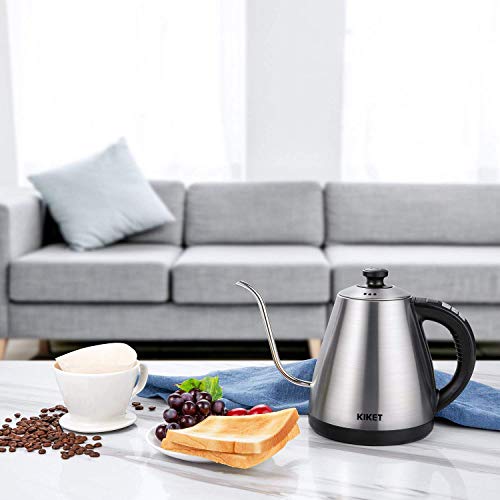 6 Electric+Temperature+Gooseneck+Pour+Over+Stainless
