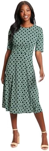 london times shirt dress London Times Petite Printed Shirt Dress