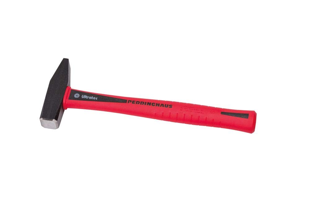 Peddinghaus 5039980400 Ultratec Locksmith's Hammer, Black/Red, 400 g