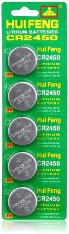 Generic CR2450 2450 DL2450 ECR2450 5029LC Button Battery Package of 100