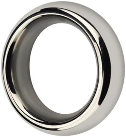 Imagination Thick Heavy Stainless Steel Metal Silver Ring Male Toy Enhancer for Men