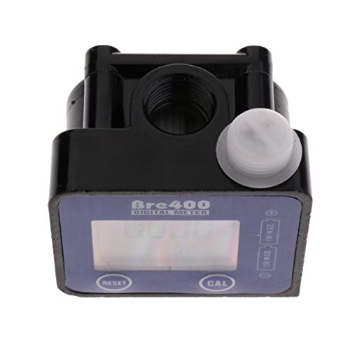 image for D DOLITY Auto Car LCD Display Electronic Flow Meter Water Oil Fluid Li