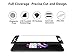 OnePlus 5 Screen Protector, Orbeet Tempered Glass Screen Protector HD Clear Full Coverage 9H Hardness Film Edge to Edge Protection Shield for One Plus 5 (Black)(2 Pack)