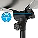 Plixio Adjustable Laptop Projector Stand – Portable Podium Tripod Mount, DJ Mixer Stand Up Desk Computer Stand Tray and Holder (27″ to 48″)thumb 2