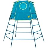 TP Toys Explorer 2 Climbing Set Jungle Gym with Platform and Tent, Blue