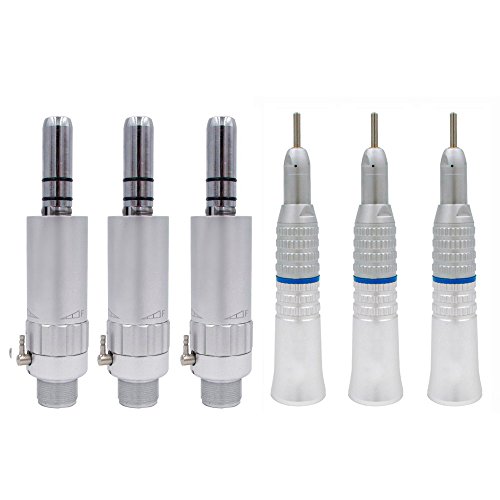 3pc Premium Straight Low Speed Slow Hand Tool 2 Holes