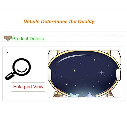 Astronaut Space Travel Wall Decals Removable Wall Stickers Mural for Kids Bedroom Playroom Boys Girls Baby Nursery Rooms Art Wall Decor