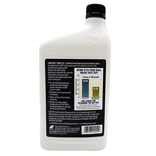 LUBEGARD 24242 COMPLETE SYNTHETIC PSF FOR HONDA AND ACURA, , 32 OUNCES
